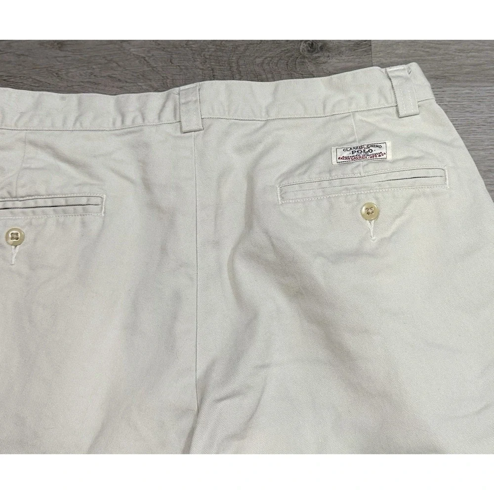 Polo Ralph Lauren Philip Short Men's 32 Khaki Tan Classic Chino Cotton 8
